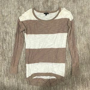 Express horizontal striped sweater